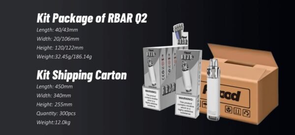 【果汁公園】FITPOD RBAR Q2 質感在線 可重複注油一次性 ❀