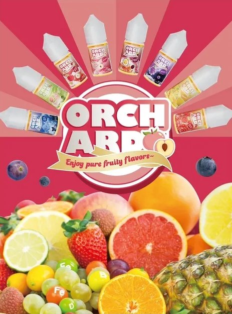 日本Orchard 果園系列 煙油 30ml (30-50mg)
