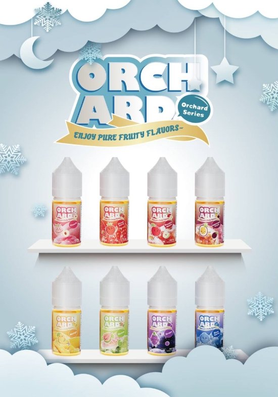 日本Orchard 果園系列 煙油 30ml (30-50mg)