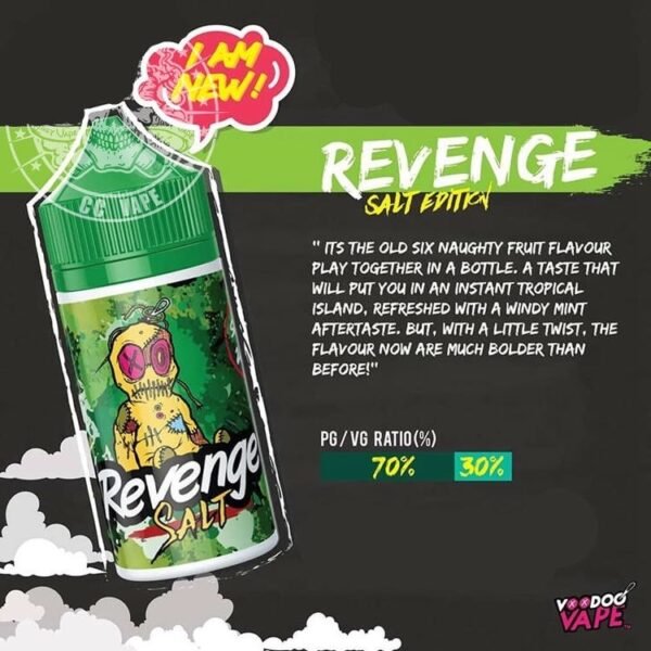 Revenge 小綠人 巫毒娃娃煙油 30ml (30-50mg)