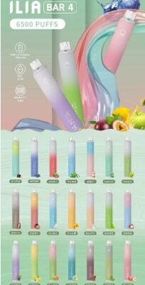 ILIA BAR4 哩亞 6500口 一次性主機